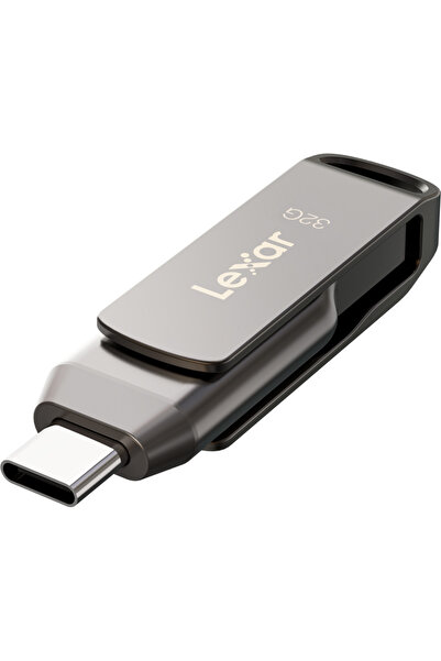 Lexar Memorie USB Lexar JumpDrive Dual Drive D400, 32 GB, USB Type-C/USB-A