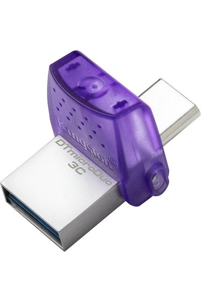 Kingston Memorie USB Kingston DataTraveler microDuo 3C G3, 256 GB, USB-C/ USB-A 3.0