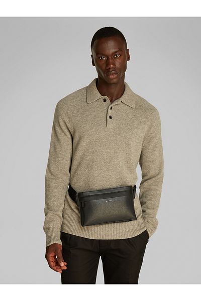 Calvin Klein Men Black Ck Must Waistbag