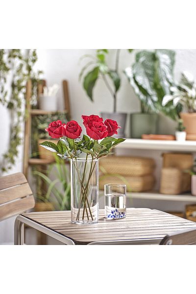 IKEA SMYCKA Artificial Rose Flower 40cm Indoor/Outdoor D cor by IKEA