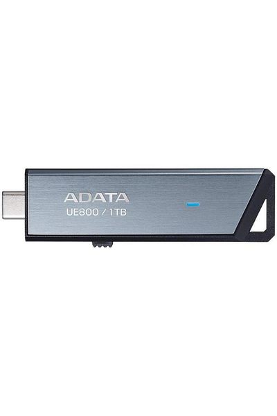 Adata Stick USB ADATA UE800 metalic, 1TB, USB Type-C, R/W up to 1000MB/s, Argintiu