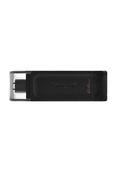 Kingston Stick USB Kingston DataTraveler 70, 64GB, USB 3.2 Type-C (Negru)