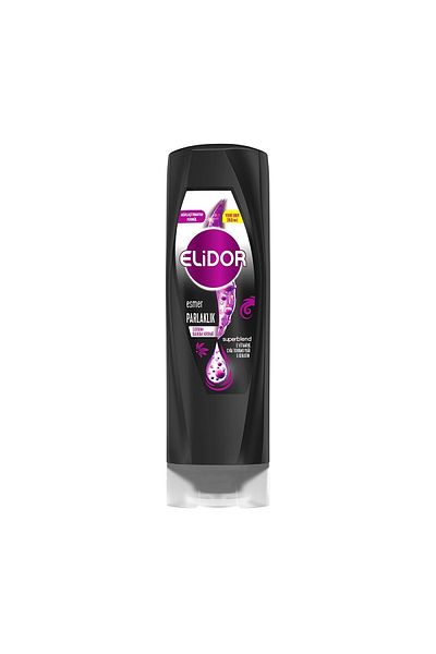 Elidor Superblend Serum Hair Care Cream Brown Shine Vitamin E Chia Seed Oil Keratin 350 Ml