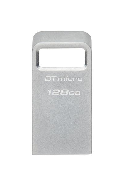 Kingston Dtmc3G2-128Gb Datatraveler Micro 200Mb-S Metal USB 3.2 Gen 1 Flash Memory
