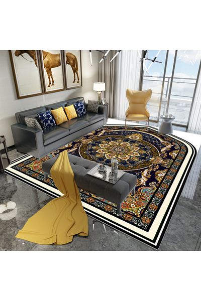 sharpdo Modern Minimalist Bedroom Living Room Carpet