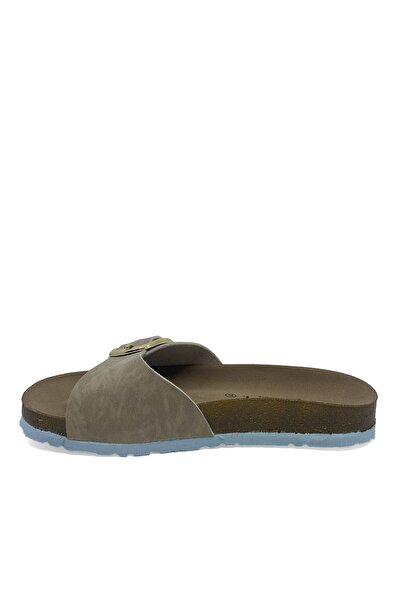 royalmoni Daily Comfortable Buckle Comfortable Women's Slippers Beige