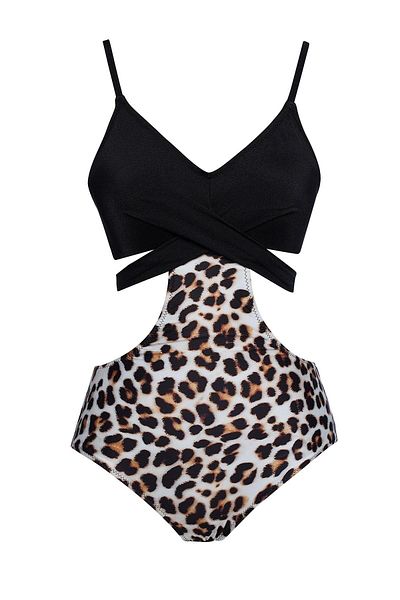 SAILOR moda Patterned Cross Mayokini