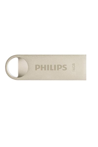 Philips Stick USB Philips Moon edition 2.0, USB 2.0, 16GB (Argintiu)