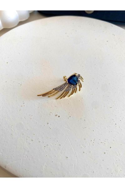 Modadiro Steel Pinch Cartilage Earrings, Mls Blue Angel Pinch Earrings
