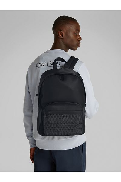 Calvin Klein Black Must Round Backpack