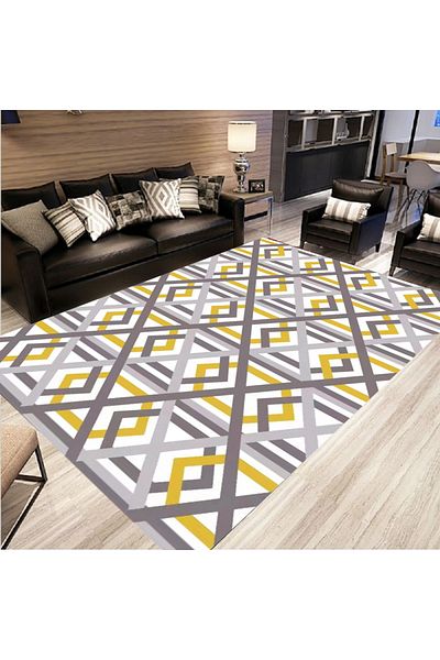 sharpdo Soft Indoor Large Modern Area Rugs Shaggy Patterned Fluffy Carpets