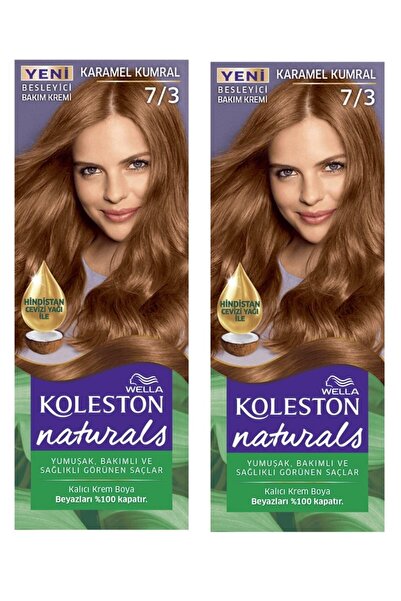 Wella Koleston Saç Boyası Naturals 7/3 Karamel Kumral x 2 Adet
