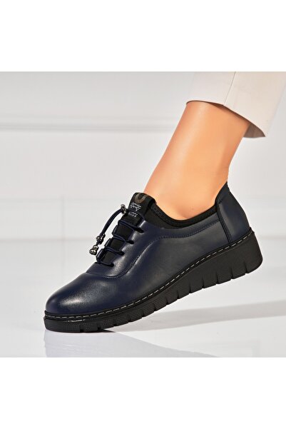 Joana Pantofi dama casual Albastri din Piele Ecologica Fira