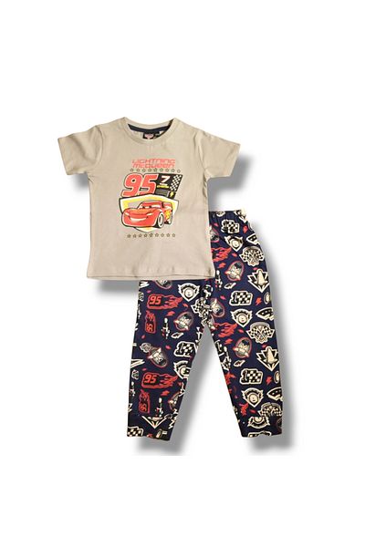 CARS - BOYS SHORT SLEEVE PAJAMA SET