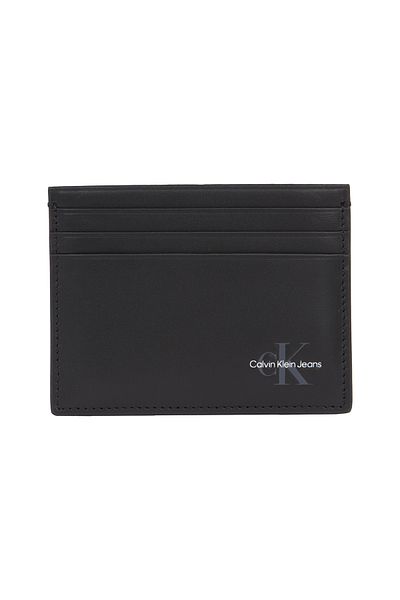 Calvin Klein Calvin Klein Natural Black Mono Logo Cardholder