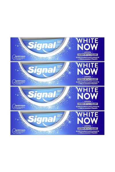 Signal معجون أسنان 75 مل أبيض الآن