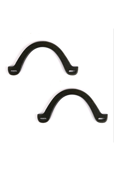 Prestij Boncuk U model drvena Torba ručka 10 x 21 cm kaki