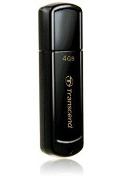 Transcend Stick USB Transcend JetFlash 350, 4GB, USB 2.0 (Negru)