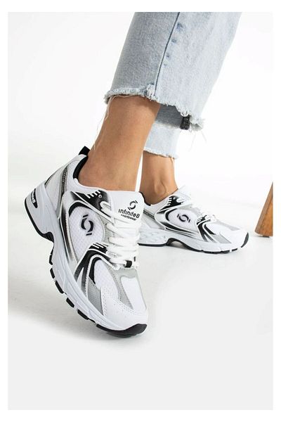 İA İLERİADIM Women, Men, Unisex White Orthopedic Knitwear Walking Sports Shoes, Casual Sneaker