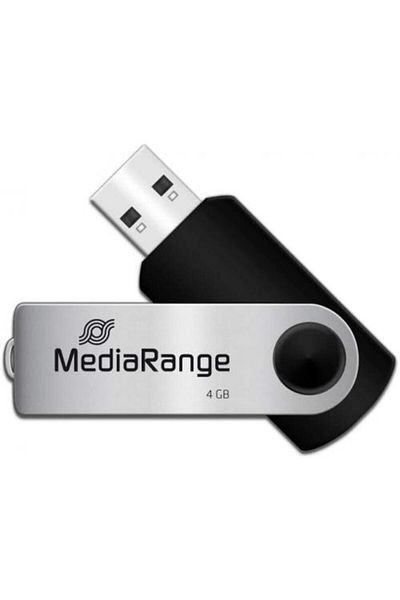 MediaRange Memorie USB MediaRange MR907, 4GB, USB 2.0 (Negru)