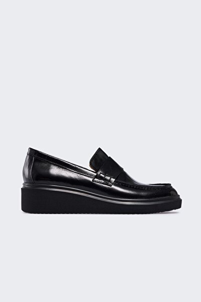 Favgi Arara Siyah Rugan Kadın Günlük Ayakkabı