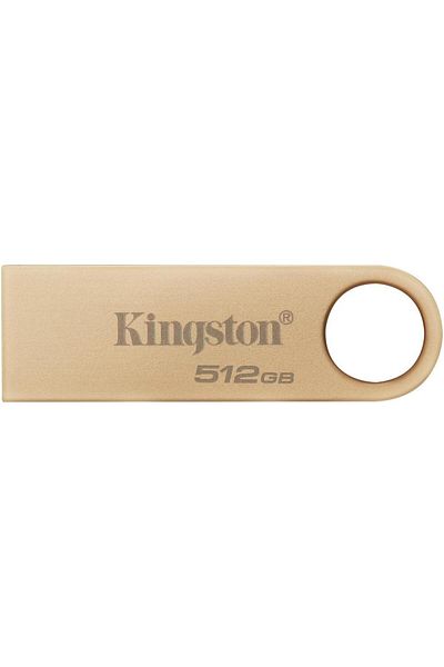 Kingston Stick USB Kingston DataTraveler SE9 G3, 512GB, USB 3.2 Gen1, metalic, Auriu