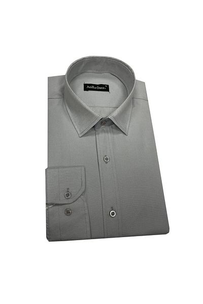 ATİLLA ÖZER Atilla Özer Slim Fit Ανδρικό πουκάμισο, μακρυμάνικο - 6855