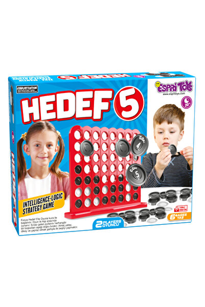 EspriToys Hedef 5 Akıl Ve Strateji Kutu Oyunu