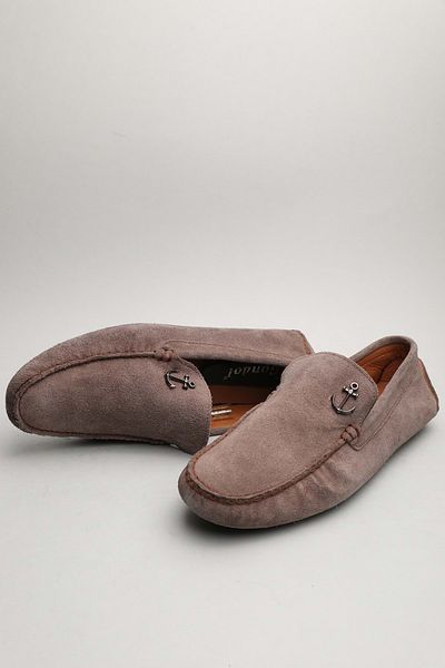 Gondol Loafer clasic din piele naturală pentru bărbați din piele de căprioară de nurcă 40 Ttx.60163