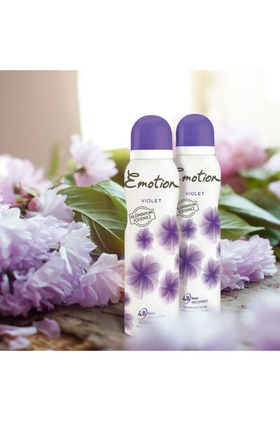 Emotion Deodorant 150 ml Violet X2 Adet