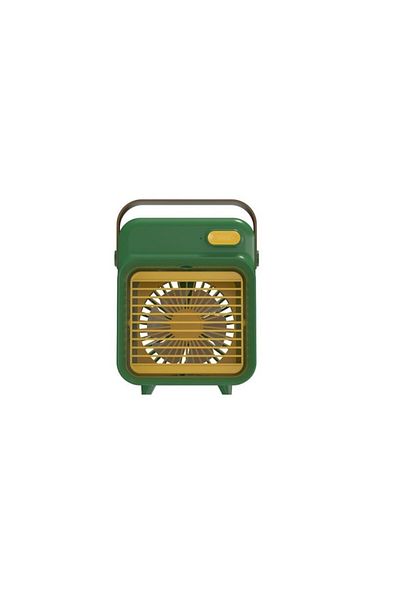 COOYA USB Desktop Fan, 3-Speed 360 Adjustable Mini Fan for Home/Office/Car (Green)