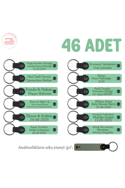 Asortishey Souvenir Keychain with Message for Mother's Day Celebration Set of...