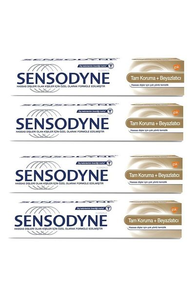 Sensodyne 75 ml Full Protection+White 	 (4 Pieces)