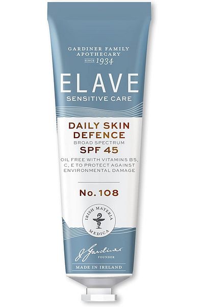 elave Sensitive SPF45 Daily Skin Defense | Enriched With Vitamins B5, C & E | Perfect Formula To Use