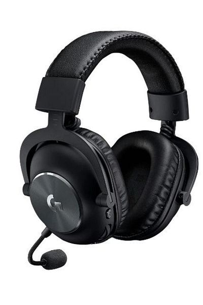logitech Casti Gaming Wireless Logitech Pro X Lightspeed, Microfon, Surround 7.1 (Negru)