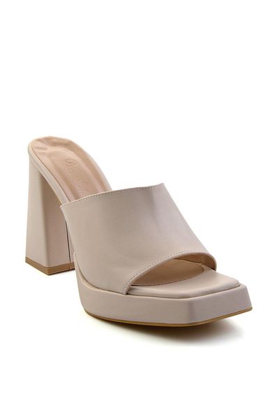 Bambi Beige Women's Slippers K 04527030209
