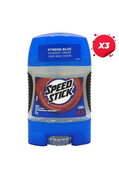MENNEN SPEED STICK X3 - MENNEN SPEED STICK ANTIPERSPIRANT STICK 85G GEL MULTIPROTECT X5