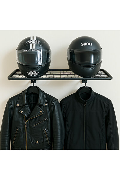 Bee Riders Motosiklet Bisiklet Kask Tutucu Kask Askısı Teçhizat ve Mont Askısı İkili