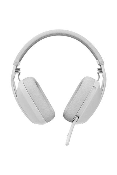 logitech Casca Office/Call Center Logitech Zone Vibe 100, Microfon, Bluetooth 5.2, Anulare zgomot (Alb)