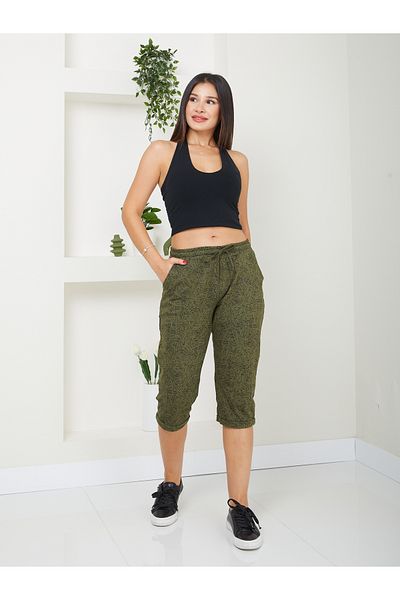 Banadamoda Capri de damă cu model