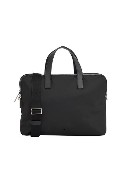 Calvin Klein Men Black Business Tech 2G Laptop Bag