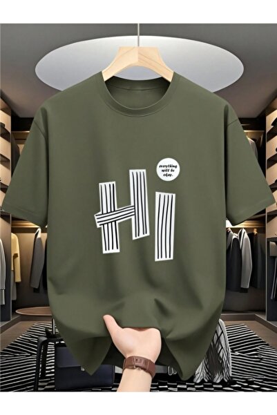 MOONBULL Μπλουζάκι Unisex με στάμπα, υπερμεγέθη, κοντομάνικο, με λαιμόκοψη πο...