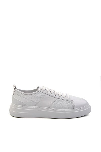 Bambi Beyaz Leather Erkek Sneaker E01083018003