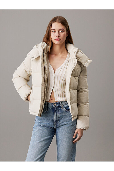 Calvin Klein MATTE MONOLOGO ND SHORT PUFFER