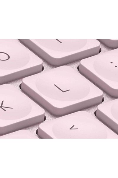 logitech Tastatura Wireless LOGITECH MX Keys Mini Minimalist, Illuminata (Roz)