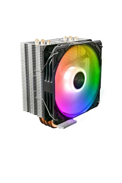 gamdias Cooler CPU Gamdias Boreas E1 410, ilumninare RGB, 1 x 120mm