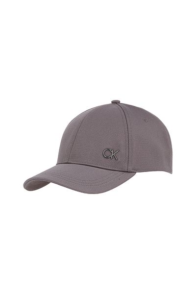 Calvin Klein Men Black Ck Bombed Metal BB Cap