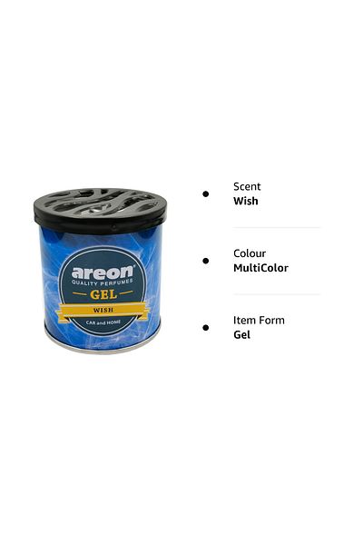 Areon Wish Gel Car Air Freshener Combo - 2x 80g