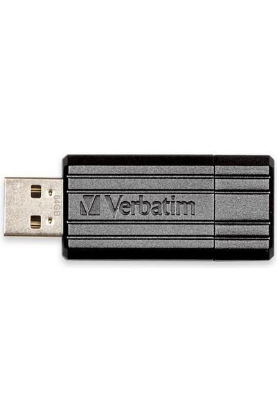 Verbatim Stick USB Verbatim PinStripe 64GB (Negru)
