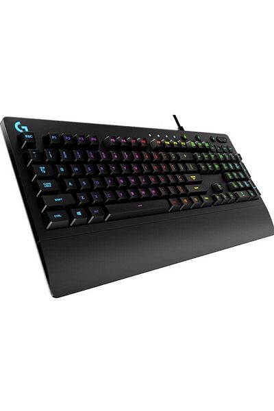 logitech Logitech G213 Gaming Keyboard, RGB Lighting (Black)